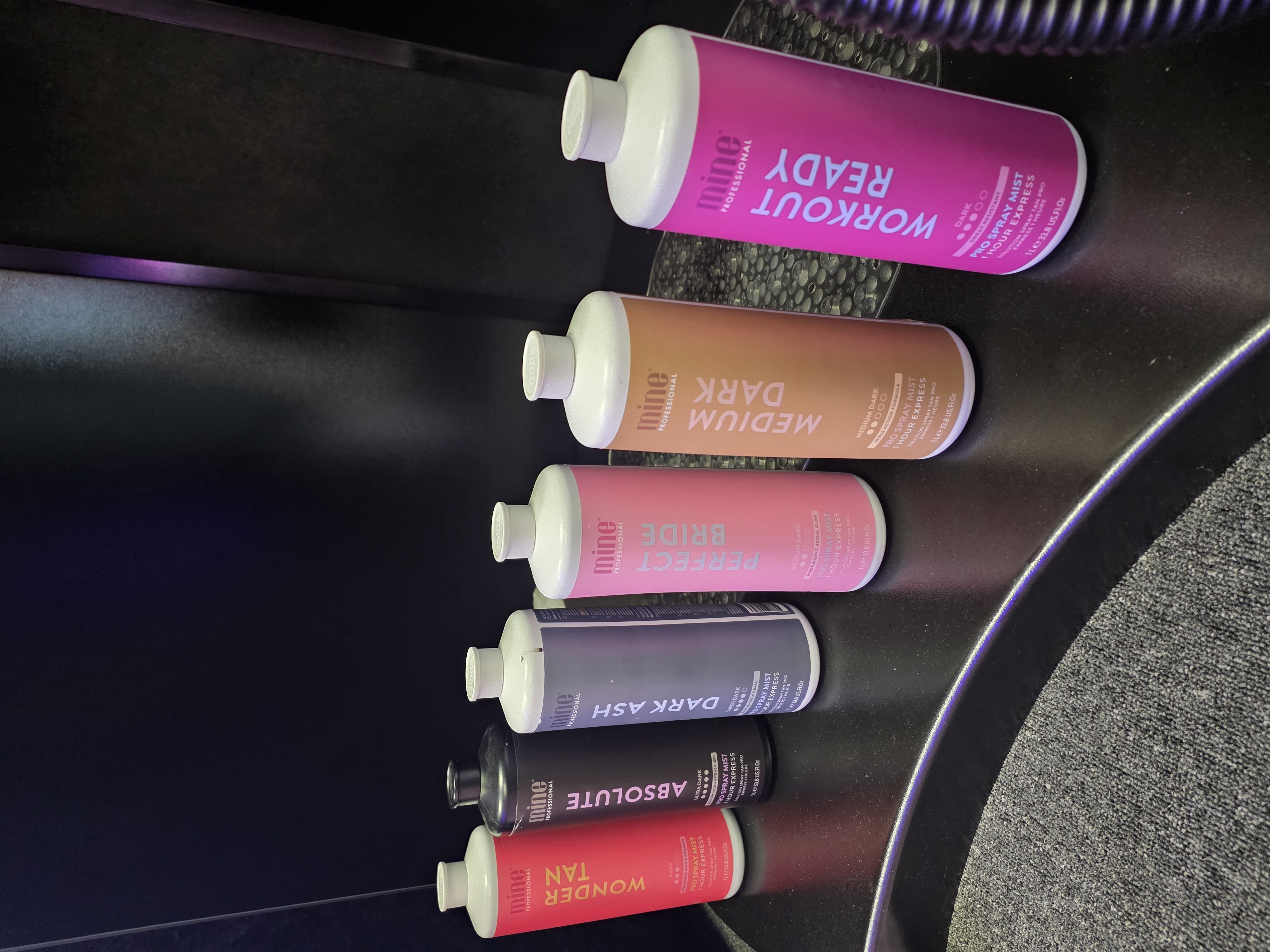 MineTan professional spray tan products at Nails by Holly